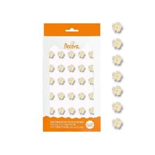 Picture of 30 SUGAR DECORATION SMALL FLOWER WHITE